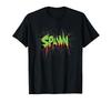 Grappig groen Spawn-kleurig kostuum. t-shirt