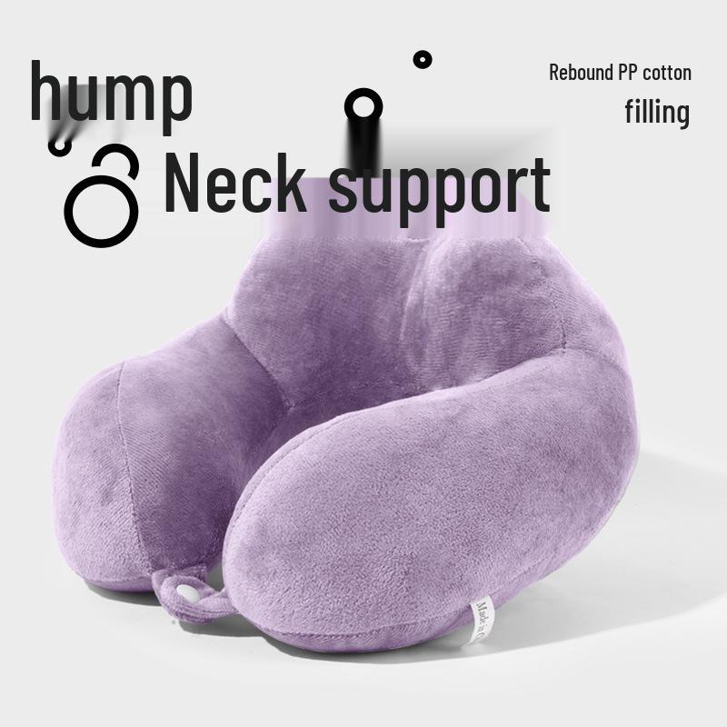 

Подушка для шеи верблюжьего цвета U-образной формы с вышивкой - Идеальна для дома, офиса, путешествий, с наполнителем из ПП хлопка и логотипом на заказ