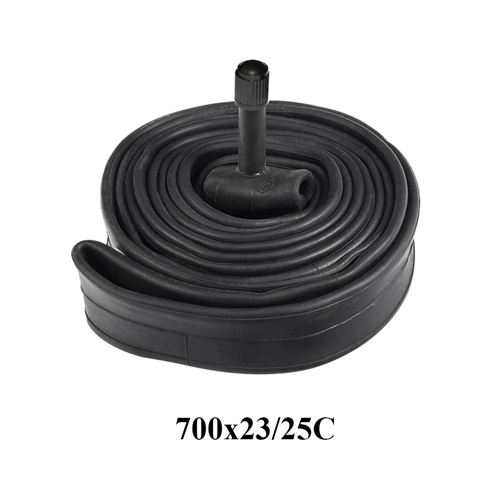 Road Bicycle Inner Tube 700x23-25C for 23C 25C Bike Tire Camera 700C American Valve 48mm MTB Cycling Mountain Bike Butyl Rubber