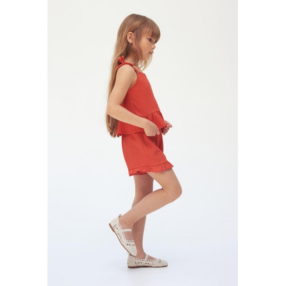 

Шорты без рукавов HM терракотового цвета