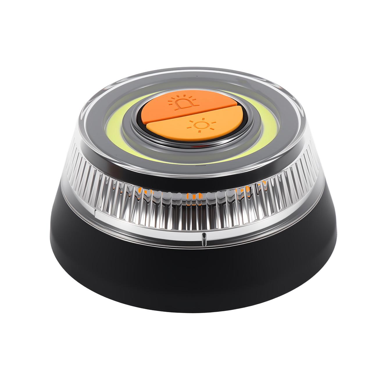 3 Light Modes Car Emergency Beacon Light Battery Version Induction Strobe Flashing Warning Light Help Flash Safety Signal Lamp