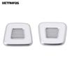 Car Roof Microphone Loudspeaker Sound Speaker Cover For Jeep Compass 2017-  Matte High Pitch Horn Trim Inner Accessories