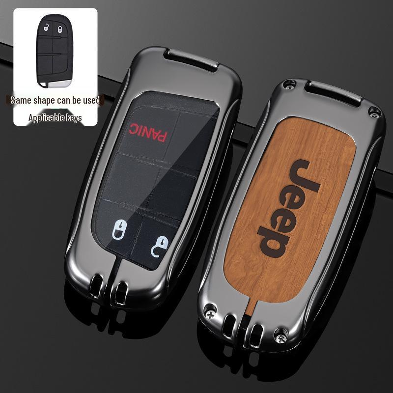 Grand Commander Jeep Key Case - Metal Shell for Cherokee, Compass