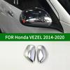 For Honda HR-V HRV 2016- car Rearview mirror cover trim,Honda VEZEL accessories chrome silver Side Mirror Covers   2018