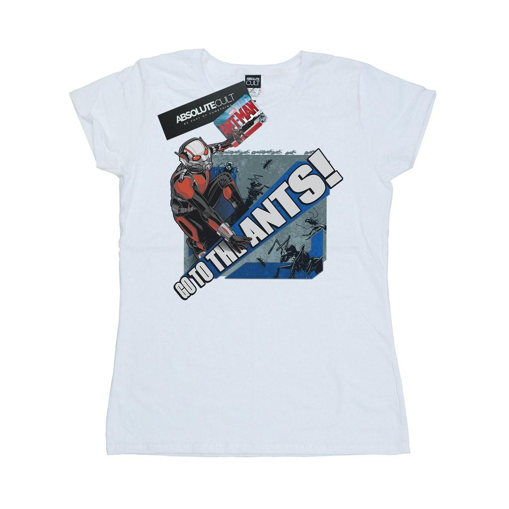 Marvel Womens/Ladies Ant-Man Go To The Ants Cotton T-Shirt