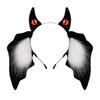 Halloween Ear Headband Dark Gothic Cosplay Hair Accessory for Costume Party