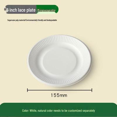 Μίας χρήσης πιάτα και μπολ από πολτό μπαγκάς Minnai