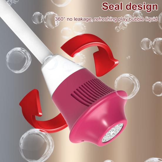 Bubble Machine Stand Automatic Bubble Maker with Night Light And Music Outdoor Vertical Bubbles Machine for Wedding Birthday Picnic Camping Party