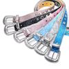 Locomotive Waist Belt Shinning Rhinestone Buckle Belts for Woman Men Luxurious Full Sequins Waist Strap for Jeans Dress