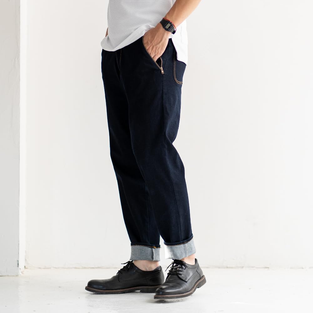 Kapelmuur Casual Stretch Denim Long Pants Pants,