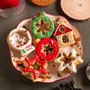 6 PCS Christmas Cookie Cutters Biscuit Molds Cookie Molds Stainless Steel Material Cookie Baking Accessories for Biscuit