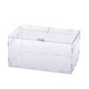 Reptiles Feeding Box Breeding Cases Portable Acrylic Terrarium Clear Insect Habitat for Mini Lizards Pet Centipedes