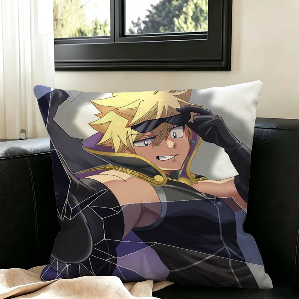 EDENS ZERO anime Pillow Case Square Double-Sided Sofa Cushion Cover Bedroom Bedside Pillow