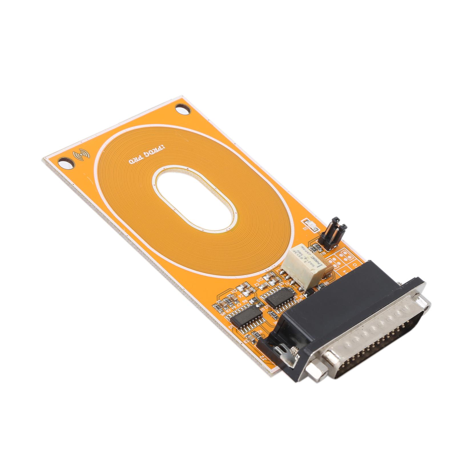 

Жовтий RFID-адаптер Металевий випромінювач з функцією захисту від читання-запису для програматора IPROG