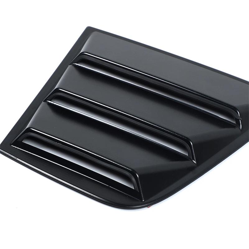 Car Rear Window Louvers Decoration for Dodge Charger 2015-2025 Shutter Scoop Blind Shade Cover Sticker Auto Exterior Accessories