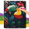Diamond Painting 5D With Frame Diamond Embroidery Big Bird Mosaic 40X50