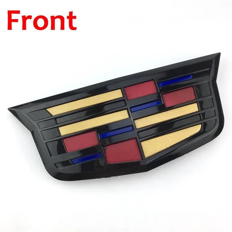 AABHT1 Griglia Anteriore in ABS Emblema Portellone Adesivo per Cadillac XTS XT5 XT6 ATSL SRX CT4 CT5 CT6 Escalade Decorazione Esterna Auto