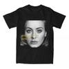Adele Adkins T-shirts Roupas Femininas Cotton Soft Comfortable Camiseta High Quality Graphic Print Casual Women Anime T-shirt Band T-shirt summer Tops