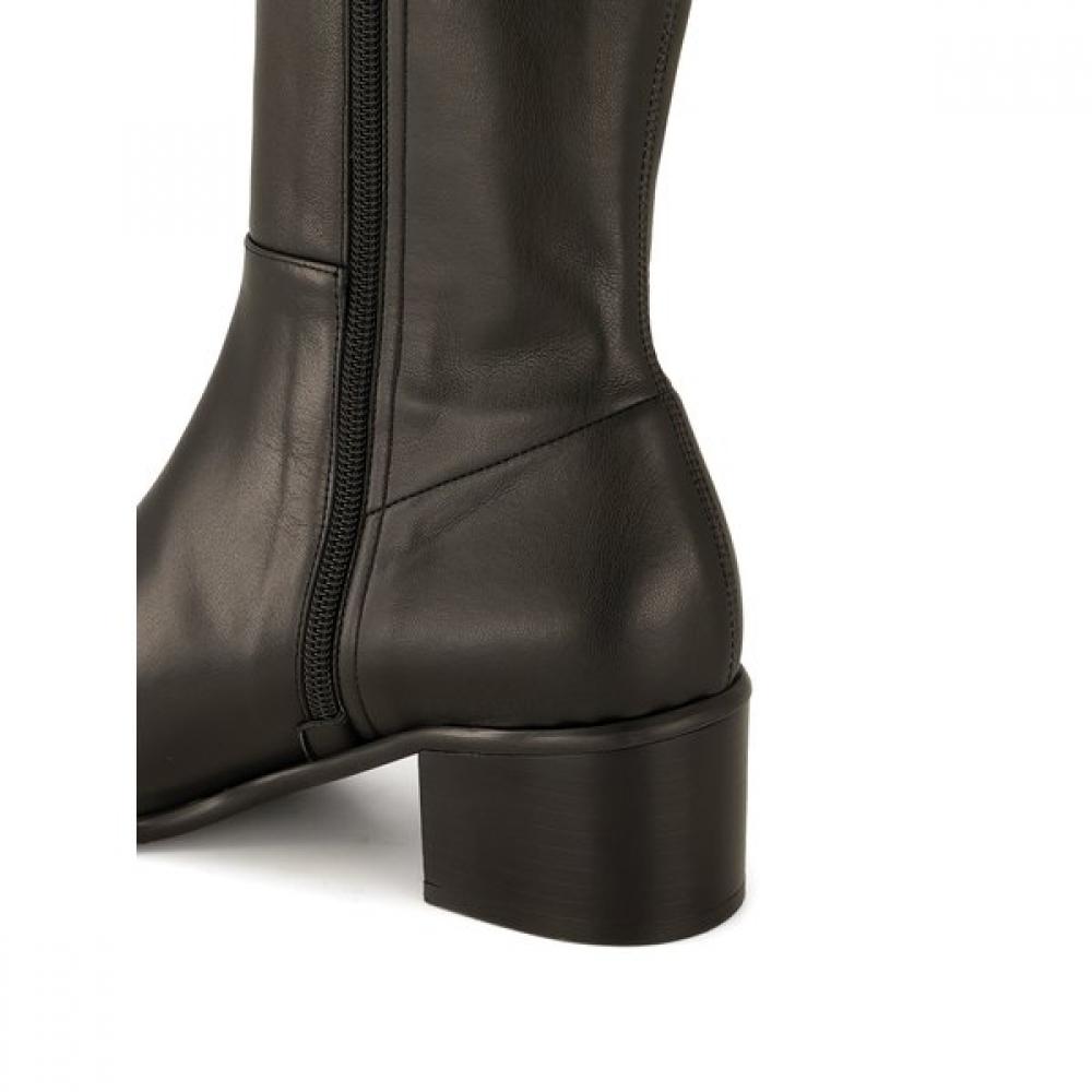 Tandy Women Casual Span Long Boots Black 823710 K040