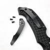 New Titanium Alloy Back Clip for Cld Steel 29TLCC Knife DIY Accessories Custom Folding Pocket Knife Back Waist Clip Tool