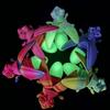 Creative 3D Printed Luminous Firefly Figurines Cute Glowing Tail 3D Printed Firefly Model Artificial Handmade
