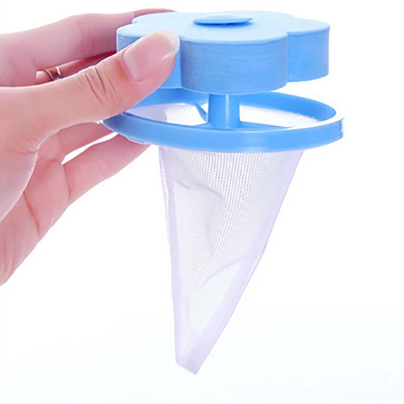 Laundry Pet Hair Catcher Floating Filter Mesh Washing Machine Clothes Cleaning Ball Reusable Hair Catcher Remover Laundry Tools