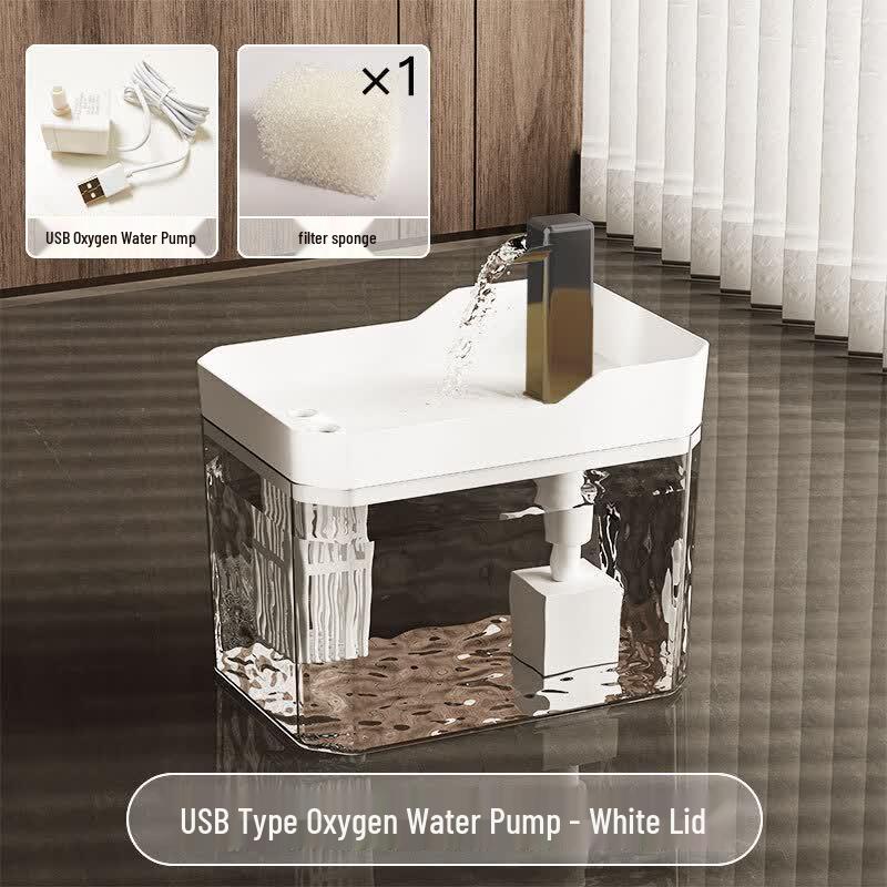 LISM Silent Cat Water Fountain