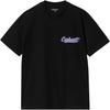 Carhartt WIP SS24 S/S Spill T-Shirt Back Logo Letter Number Print Crew Neck Short Sleeve T-Shirt Men T-Shirt I033950-89-XX