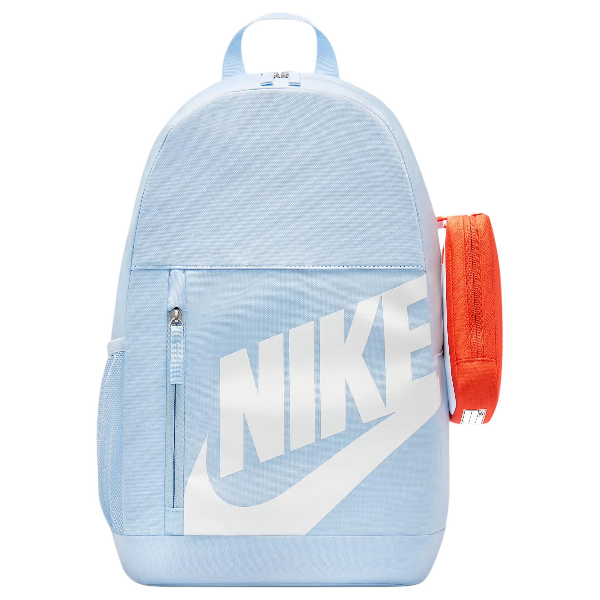 Nike Elemental 18L Adjustable Strap Fabric Backpack Kids Backpacks Blue HJ4186-407 Blue