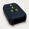 IKT Smart Key Silicone Cover for Suzuki Cars, Sliding Type, 4 Buttons, Black Yellow,