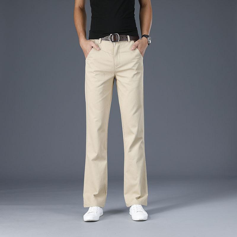 Men's Large Size Casual Pants Men's Korean Loose Flared Casual Pants