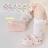 Baby Shoe Newborn Baby Girl Shoe SpringSummer Princess Lace Strawberry Dress Shoe Soft Soled Walking Shoe Non Slip Cute Footwear