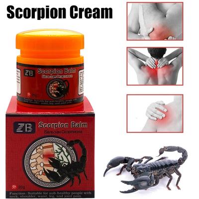 20G/Box Body Creams Chinese Scorpion Venom Powerful Pain Relief Cream Joint/Muscle/Back/Neck Pain