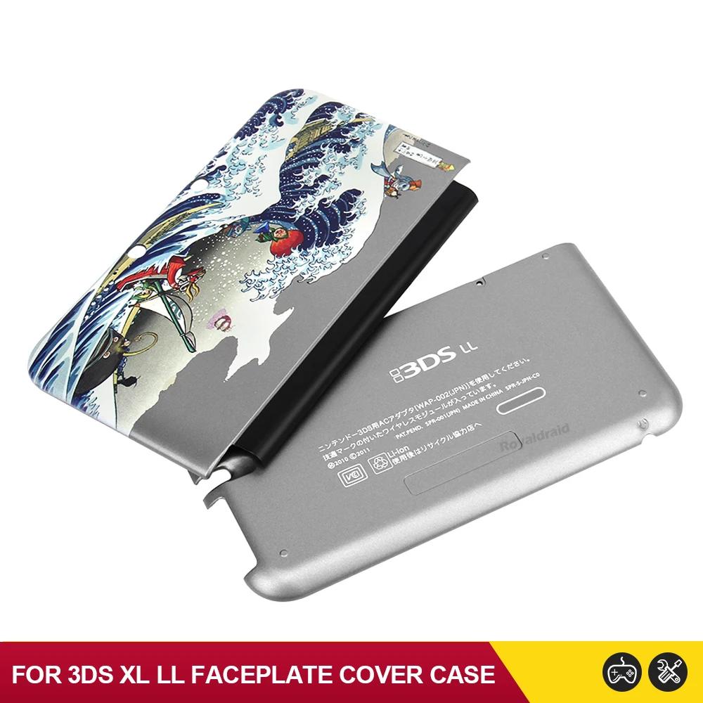 Replacement Faceplate Cover Case For 3DS XL 3DS LL Console Shell Housing Top +Bottom Shell Cover For 3DS XL LL Game Accessories