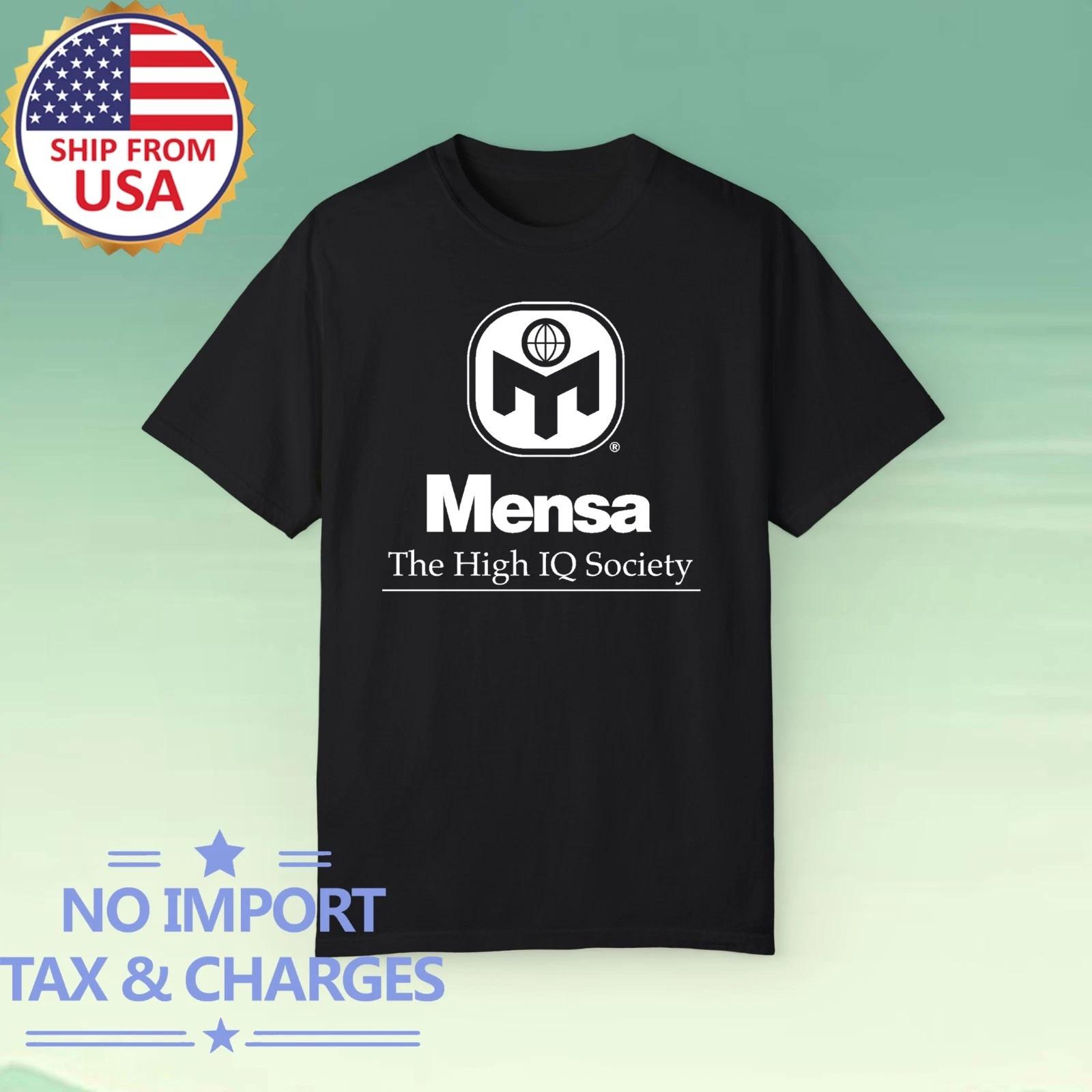Mensa International Men s Black Size S-5XL XL