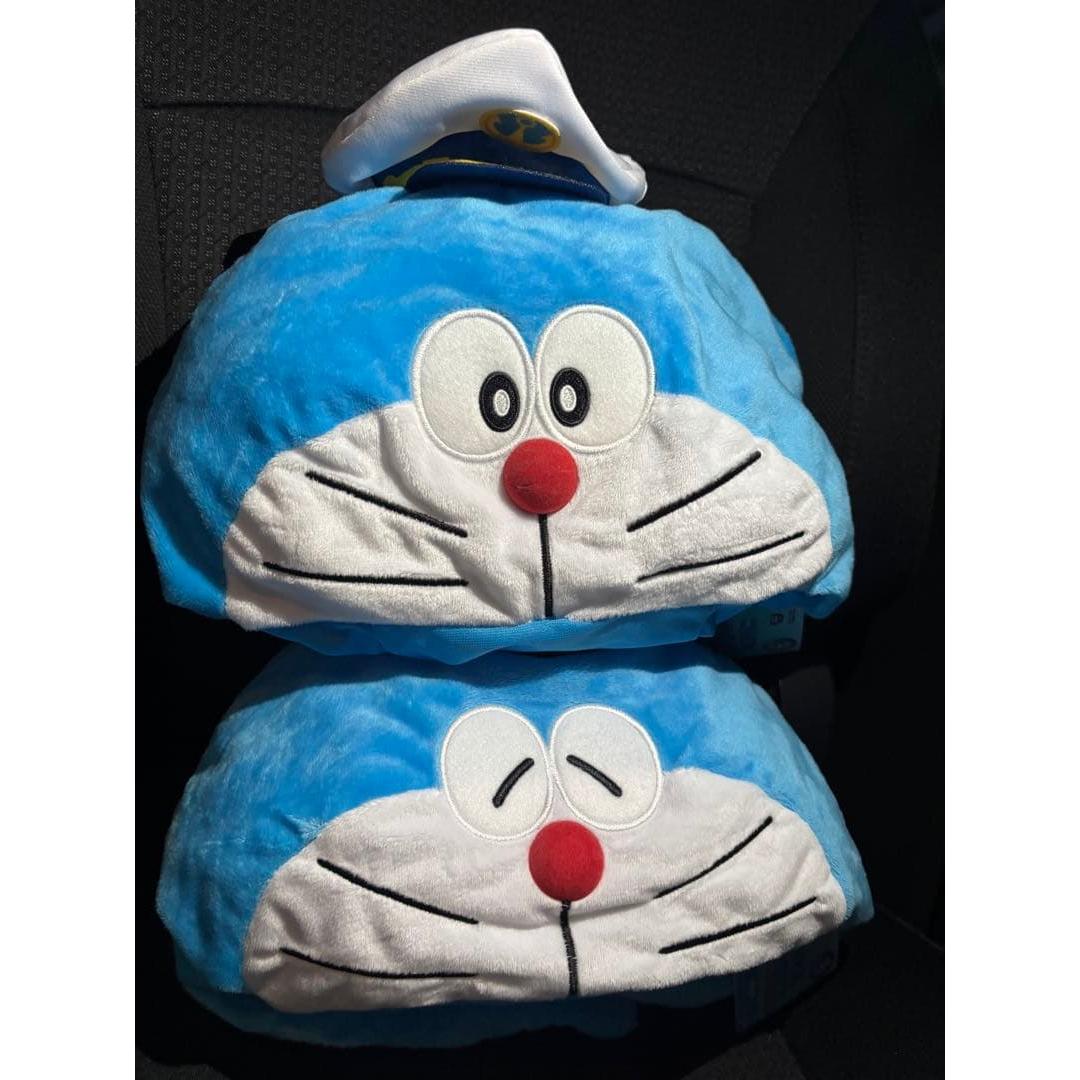 Doraemon stuffed toy hat 2 types set