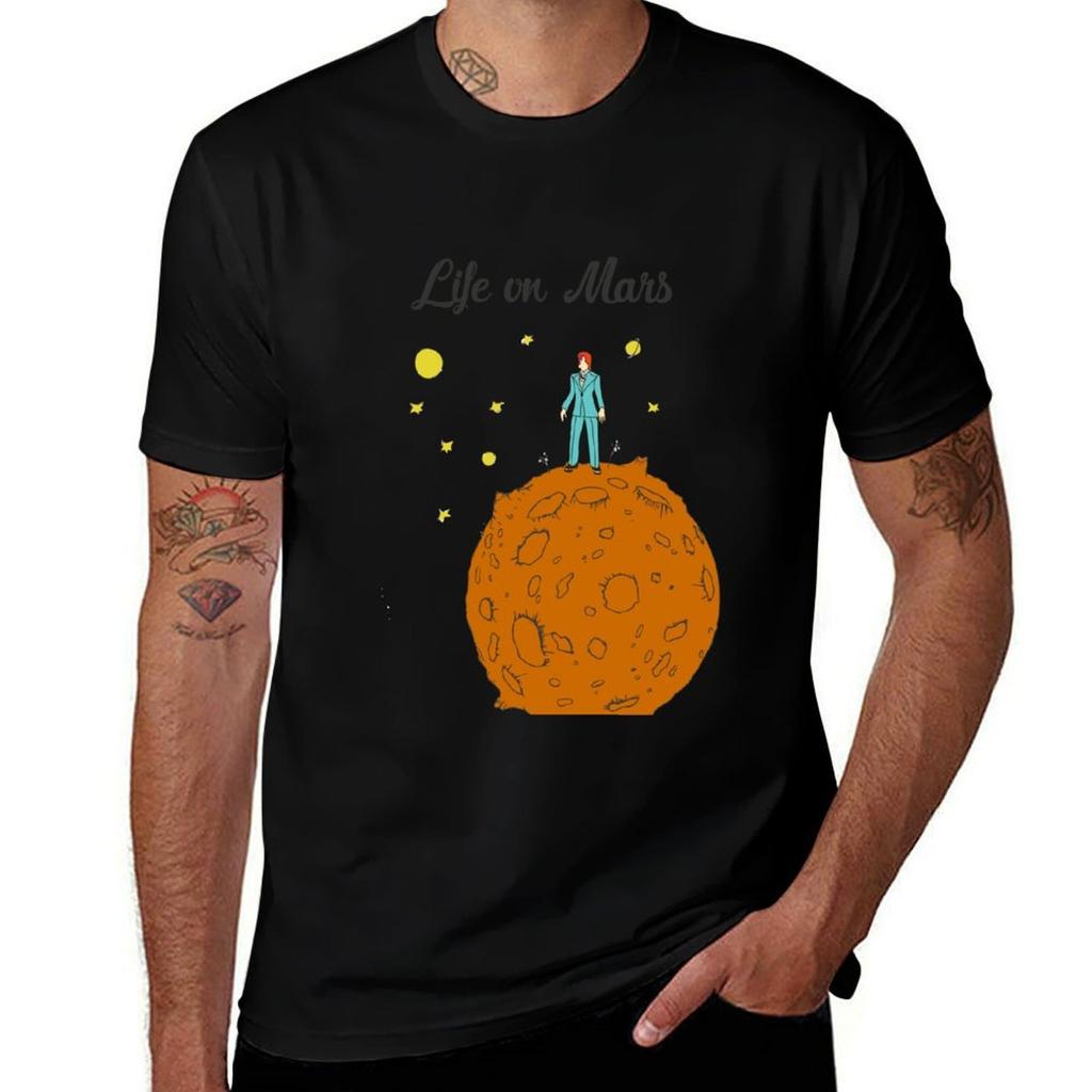 Life On Mars Tshirt T Shirt Unisex Plain T Shirts For Unisex Graphic Vintage Tshirt
