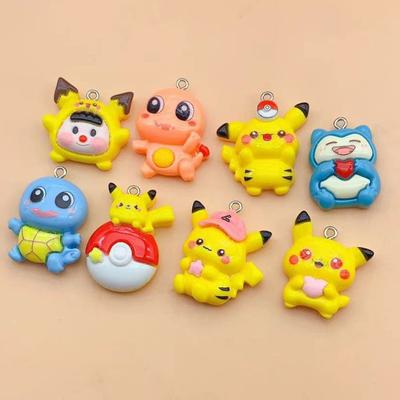 Resin Cartoon Charms For Bracelets Key Chain Earring Jewelry Making DIY Craft Pendants Handmade Dollhouse