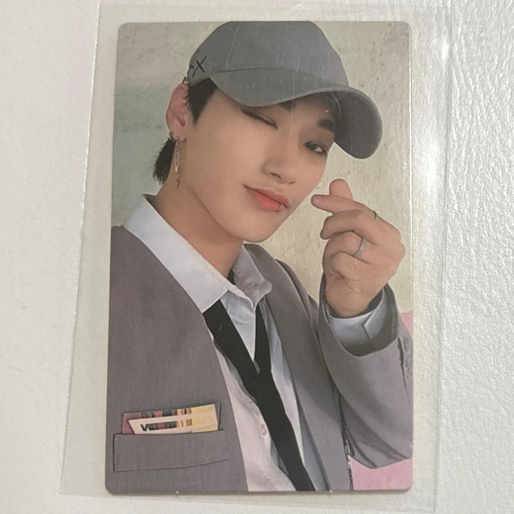 [USED] ATEEZ Sun Name Tag Trading Card Only