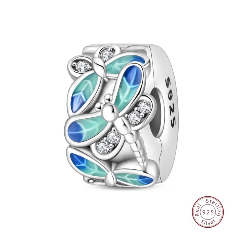 New Copper Charm Bead Mother'S Day Love Heart Family Charm Bead Pendant Fits Bracelet Womens Jewelry Gift