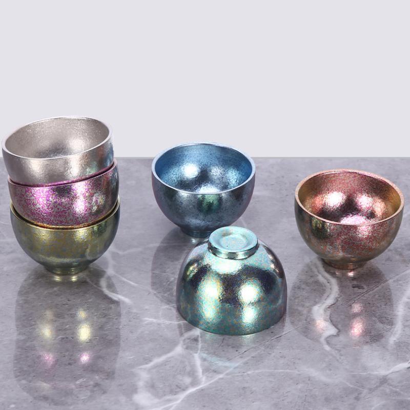 Pure Titanium Small Tea Cup Coffee For Outdoor Portable Camping Coffee And Tea Tableware Brewing Hiking Tea Cup Teapot