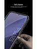 Samsung S25+ Fashionable Solid Color Skin-Feel Protective Phone Case