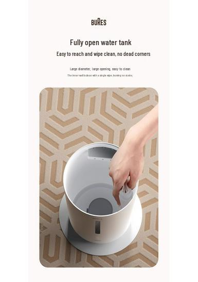 Large Capacity 9L Floor Standing Humidifier with Digital Display, UV Sterilization, Smart Water Pump, Remote Control & High Mist Volume