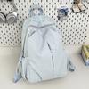 Schultasche Mittelschule Mädchen Oberschule College-Studenten Hoher Wert Briefstickerei Mori Klein Frisch Freizeit Reise Rucksack