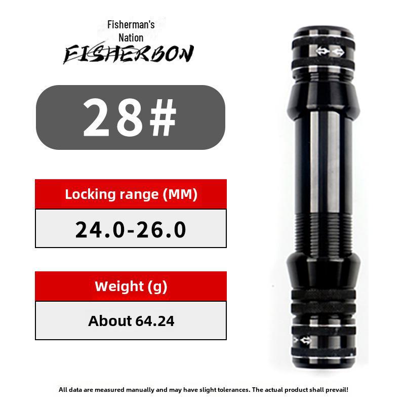Retractable All-Metal Fishing Rod Seat with Self-Locking Mechanism