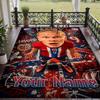 Custom Text Printed Rug Erling Haaland Non Slip Floor Carpet For Home Room Decor