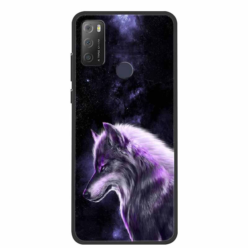 For Alcatel 1S 2021 Case Silicone Waterproof TPU Soft Phone Case For Alcatel 1S 1 S 2020 Capa Cartoon Coque Funda For 1SE 2020