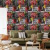 Graffiti pattern wallpaper for living room and bedroom 50x1000