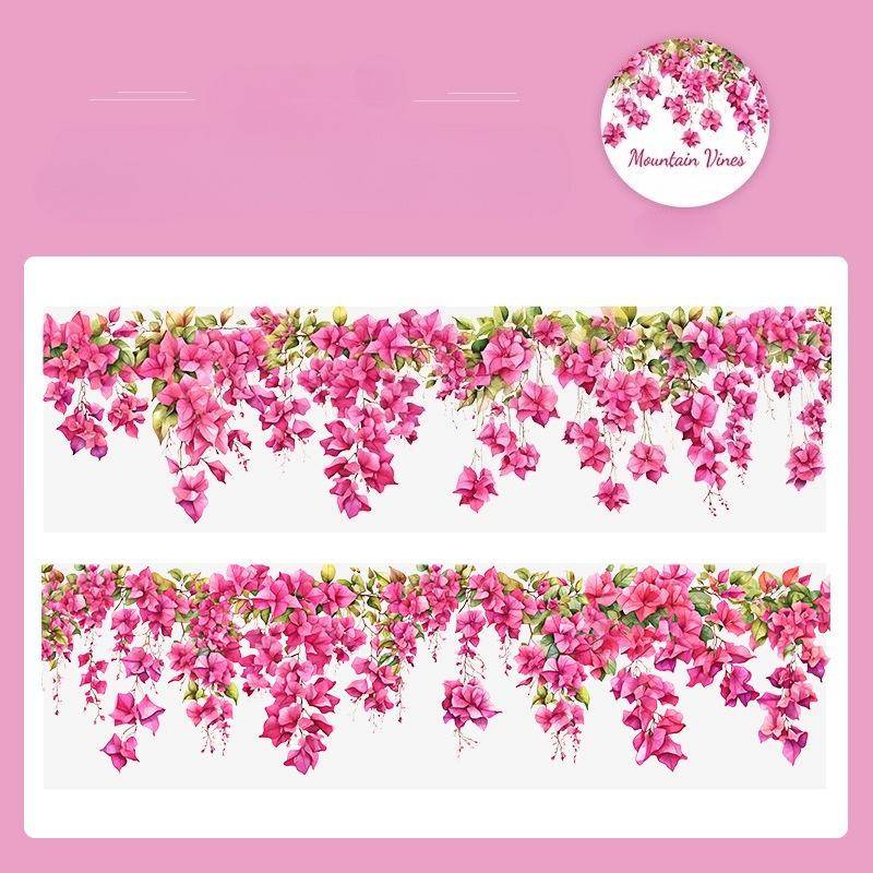 Good Day Vine Theme PET Tape Mountain Wild Branch Vine Series 6 Hand Accounts DIY Decorative Collage Material