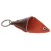 Guitar Pick Bag Faux Leather Waterproof Easy To Clean Portable Keychain Design Guitar Pick Holder